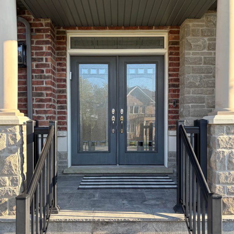 Completed Ridley custom door installation.