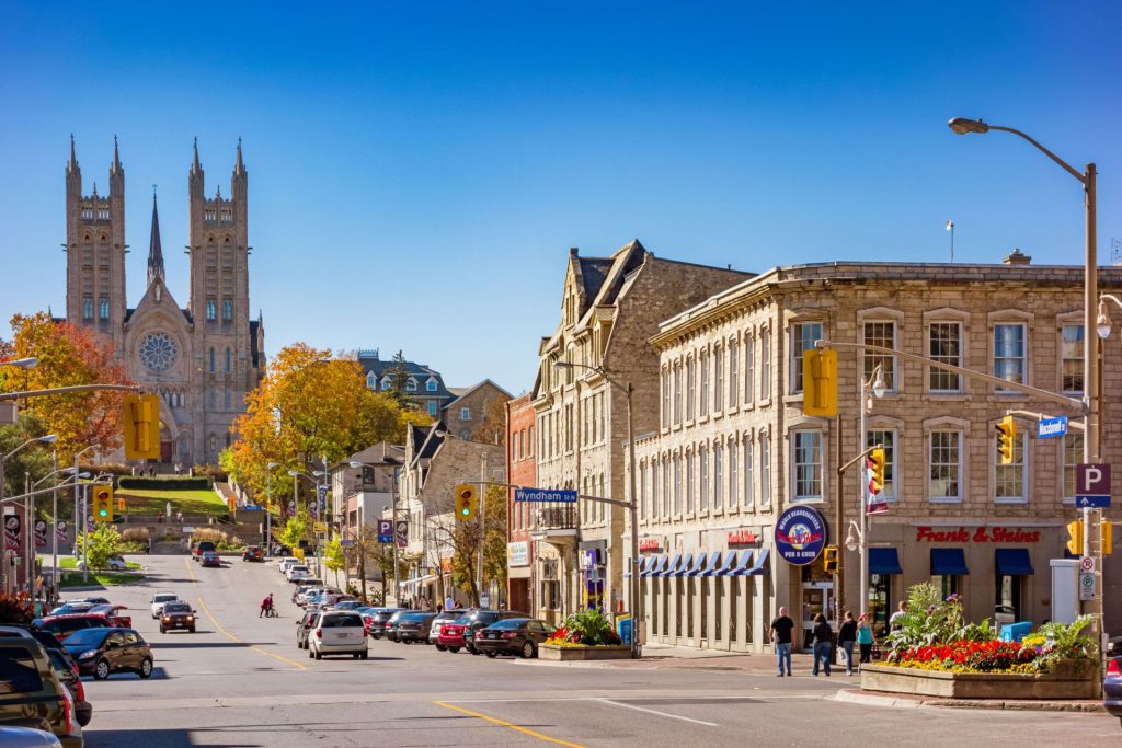 The City of Guelph, where Ridley Windows & Doors West has been a trusted provider of windows and doors for almost forty years.